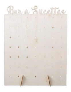 Présentoir à Sucettes En Bois