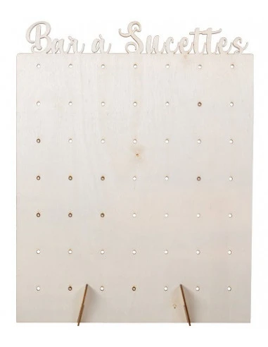 Présentoir à Sucettes En Bois 1 Présentoir à Sucettes En Bois