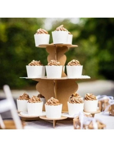 Présentoir Gateau En Carton Kraft 3 Présentoir Gateau En Carton Kraft – Image 3