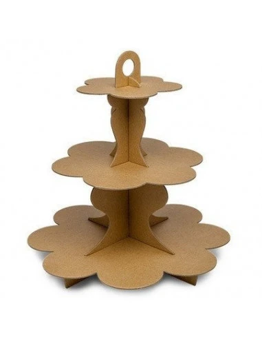 Présentoir Gateau En Carton Kraft 1 Présentoir Gateau En Carton Kraft