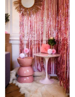 Rideau De Franges Rose Gold Brillant