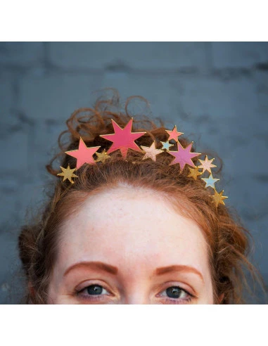 Serre Tête En Métal Etoiles Pastel 2 Serre Tête En Métal Etoiles Pastel – Image 2
