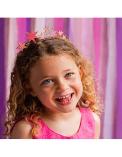 Serre Tête En Métal Etoiles Pastel