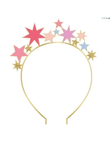 Serre Tête En Métal Etoiles Pastel 4 Serre Tête En Métal Etoiles Pastel – Image 4