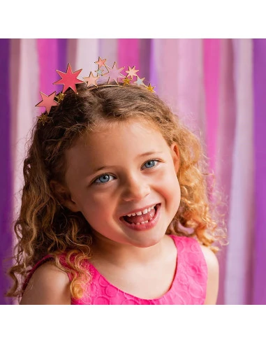 Serre Tête En Métal Etoiles Pastel 1 Serre Tête En Métal Etoiles Pastel