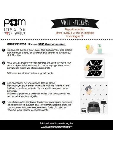 Stickers Muraux Masques Super Héros Blancs Pom Le Bonhomme 5 Stickers Muraux Masques Super Héros Blancs Pom Le Bonhomme – Image 5