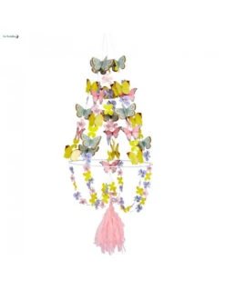 Suspension Papillons En Papier Thème Fée