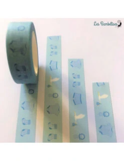Washi Tape Bleu Ciel Baby Shower Garçon